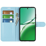 Oppo Reno 12F 5G      Pu Wallet Case    [Lightblue]