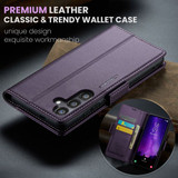 Samsung Galaxy S24 Fe      Pu Wallet Case    [Purple]