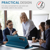 Samsung Galaxy A25 5G      Pu Wallet Case    [Navy]