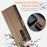 Samsung Galaxy S24+      Pu Wallet Case    [Brown]