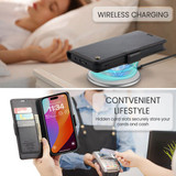 Apple Iphone 15 Pro      Pu Wallet Case    [Black]