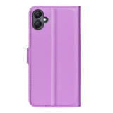 Samsung Galaxy A06 4G      Pu Wallet Case    [Purple]