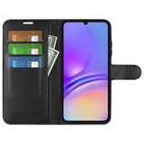 Samsung Galaxy A06 4G      Pu Wallet Case    [Black]