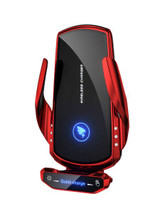 Wireless Car Charger Air Vent Mount [Red]