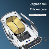Wireless Car Charger Air Vent Mount [Silver]