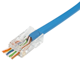 IDEAL INDUSTRIES CAT6 UTP RJ45 Push Through Plug - Pack of 50 (30-495)