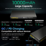 Nitecore Ultra Lightweight Carbon Fiber Power Bank 10,000mAh - Energy Brick (Code: NCPB10000)