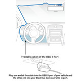 Blackvue OBDII Power Cable - 3M (Code: OBD3M)