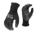Breathable Woven Back Gloves with PU Coated Palm - Large (Product Code: LGPWBG)