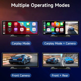 Ottocast Wireless Carplay & Android Auto 10" Screen with 2K Front & Rear Cameras - Product Code: 10K2C