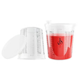 Hanspray Mixing Cups 1100Ml - Sleeve of 25 (Product Code: HSMC1100)