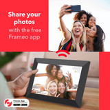 Firefly Frameo 10.1" WiFi Digital Photo Frame - Black (FF-101W)