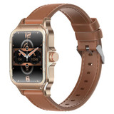 PROMATE IP68 Gold Smartwatch - 1.78" Curved AMOLED, BT Calling, Fitness Tracker, Heart Rate & Blood Pressure Monitor, 100+ Custom Watch Faces XWATCH-RM.GLD