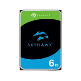 Seagate 6TB Skyhawk Surveillance HDD - 3.5" SATA3, 256MB Cache, 24/7 Operation, Supports Up to 64 Cameras, Tarnish Resistant, 3YR Warranty - SEAGATE-6TB-SKYHAWK