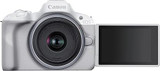 Canon EOS R50 Mirrorless Camera [ RF-S 18-45mm F4.5-6.3 IS STM Lens Kit - White ]