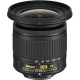 Nikon AF-P DX NIKKOR 10-20mm F4.5-5.6 G VR Lens