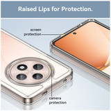 Oppo Reno 12F 5G Soft Gel Bumper Case [Clear]