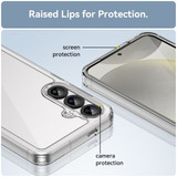 Galaxy S25 Plus Soft Gel Bumper Case [Clear]