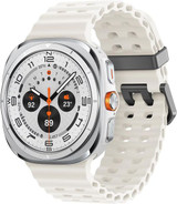 Samsung Galaxy Watch Ultra 47Mm      Silicone Strap   [White]