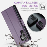 Galaxy S25 Ultra      Pu Wallet Case    [Purple]