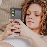 Oneplus Nord Ce4 Lite      Carbon Fibre Case    [Black]