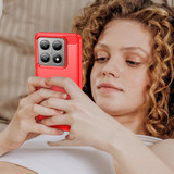 Xiaomi 14T Pro      Carbon Fibre Case    [Red]