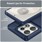 Moto Edge 50 Pro      Carbon Fibre Case    [Navy]