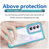 Oppo Reno 12 Pro Soft Gel Bumper Case [Clear Blue]