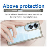 Oppo A60 4G Soft Gel Bumper Case [Clear Grey]