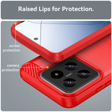 Xiaomi 14      Carbon Fibre Case    [Red]