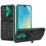 Galaxy A16 5G  Kickstand Heavy Duty Case [Teal]