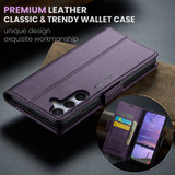 Galaxy S25 Plus      Pu Wallet Case    [Purple]