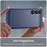 Galaxy S25 Plus      Carbon Fibre Case    [Navy]