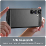 Galaxy S25 Plus      Carbon Fibre Case    [Black]