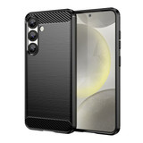Galaxy S25      Carbon Fibre Case    [Black]