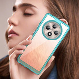 Oppo Reno 12F 5G Soft Gel Bumper Case [Clear Blue]