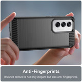 Oppo Reno 12      Carbon Fibre Case    [Black]