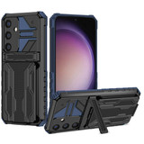 Galaxy S25 Plus  Kickstand Heavy Duty Case [Navy]
