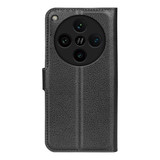 Oppo Find X8 Pro      Pu Wallet Case    [Black]