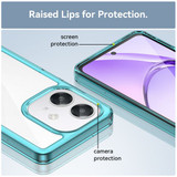 Oppo A60 5G Soft Gel Bumper Case [Clear Blue]