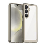 Galaxy S25      Soft Gel Bumper Case    [Clear Grey]
