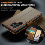 Galaxy S25 Ultra      Pu Wallet Case    [Brown]
