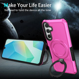 Galaxy A16 5G  Kickstand Heavy Duty Case [Red]