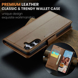 Galaxy S25 Plus      Pu Wallet Case    [Brown]