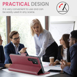 Galaxy S25 Ultra      Pu Wallet Case    [Maroon]