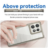 Moto Edge 50 Pro Soft Gel Bumper Case [Clear Grey]