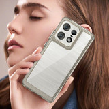 Moto Edge 50 Pro Soft Gel Bumper Case [Clear Grey]