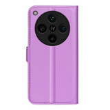 Oppo Find X8 Pro      Pu Wallet Case    [Purple]