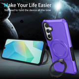 Galaxy A16 5G  Kickstand Heavy Duty Case [Purple]