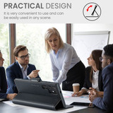 Galaxy S25 Ultra      Pu Wallet Case    [Black]